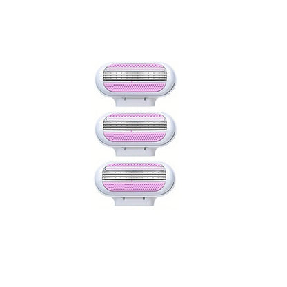 3-Layer Manual Shaving Razor – Ultra-Sharp Blades for Effortless Glide, Anti-Irritation Design, Long-Lasting Durability, Perfe