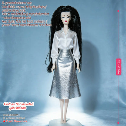 Multi-Joint BJD Model, 1/6 Scale 12-Joint, Changeable Makeup Premium Craft (no clothing)