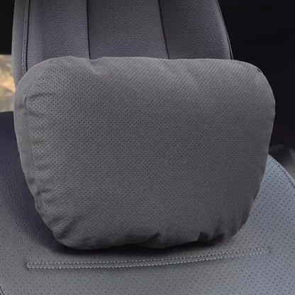 Luxury Car Headrest Pillow,Premium Neck Support Cushion for Mercedes S-Class, BMW,Breathable,Soft for Long Drive Comfort