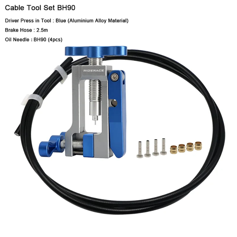 RIDERACE Bicycle Brake Repair Tool Hydraulic Hose Needle Driver Cutter MTB Bike Cycling For Shimano SRAM AVID Magura BH90 BH59