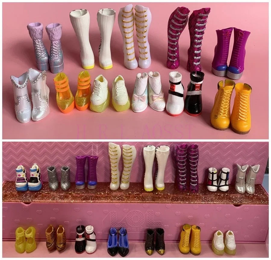Original OMG Big Sister Multi Style Shoes Can Choose To Dress Up Girl Doll Accessories DIY Gift Toys