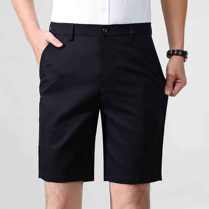 New Classic Fit Men's Stretch Bermuda Lightweight Quick Dry Stretch Shorts Golf Shorts Hiking Travel