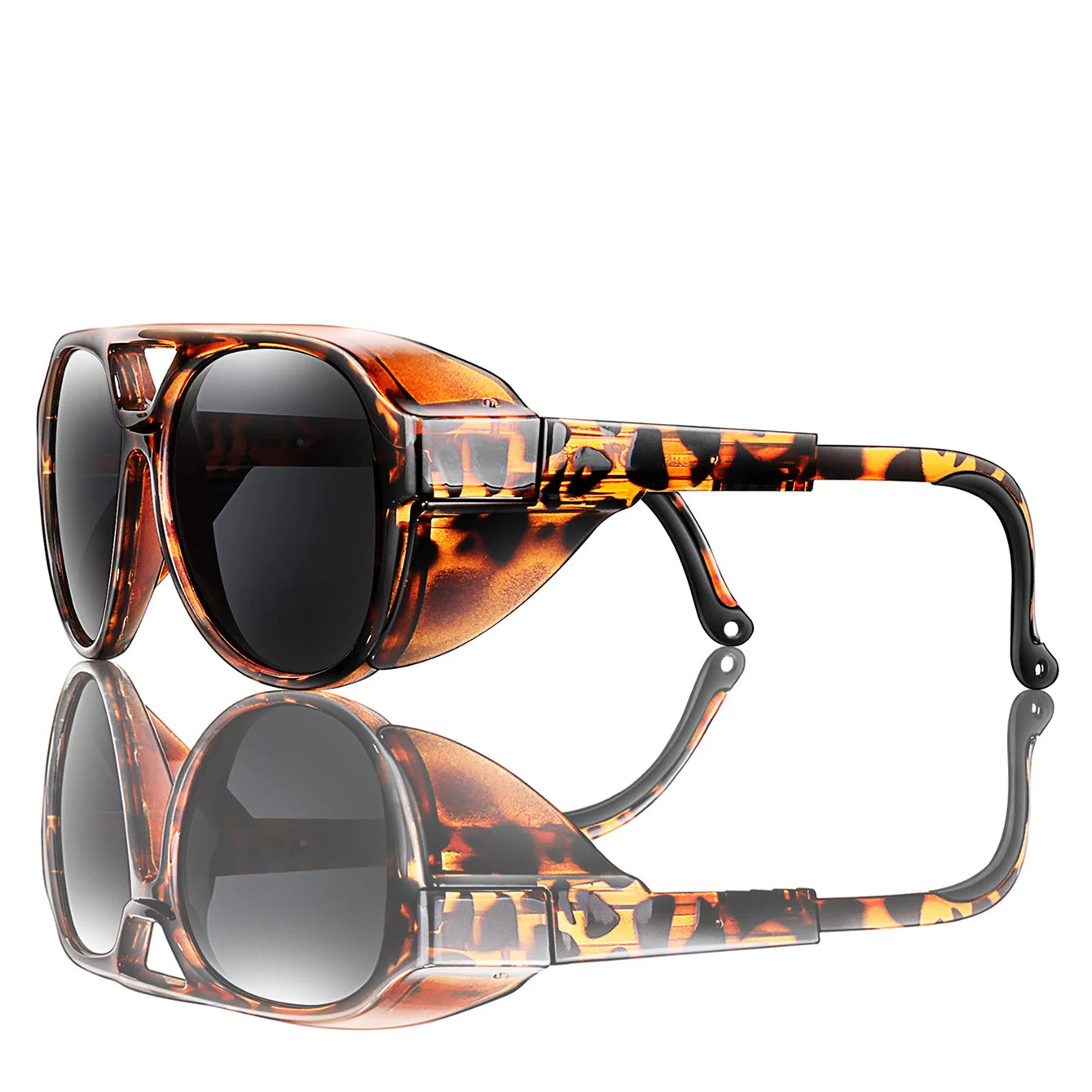 Vintage Unisex Sunglasses Road Bike Goggles Windproof Sport Glasses UV400 for Men Women Cycling Baseball Softball Punk Eyewear
