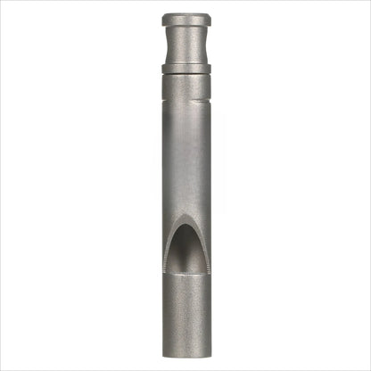 TOMSHOO Titanium Emergency Whistle with Cord Outdoor Survival Whistle Camping Hiking Exploring