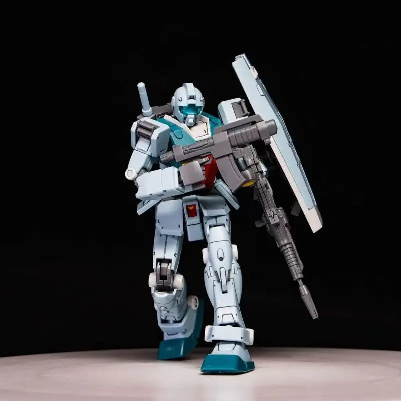 GK Cucuruz Doan's Island Gm Sleggar HG 1/144 Mecha Assembly Model Kit Action Figures Desktop Decoration Doll Boy Puzzle Toys
