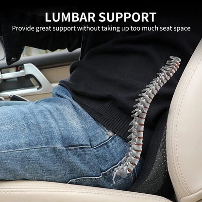 Multifunctional Car Seat Cushion Universal Memory Lumbar Pillow Support Driver Breathable Relief Comfort Chair Car Seat Pad