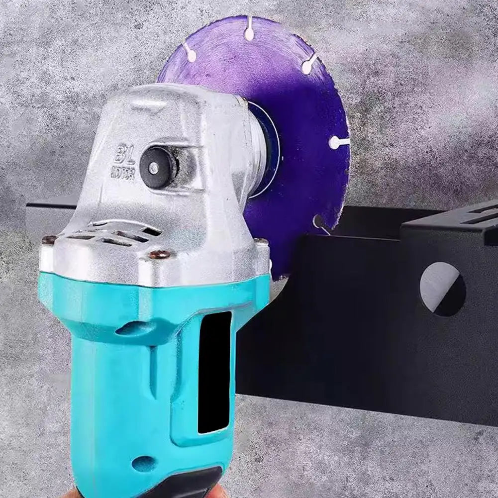 1/2Pcs Angle Grinder Holder 2 Pack Wall Mount Cutters Holder Storage Rack Heavy Duty Steel Tool Organizer for Grinders & Polishe