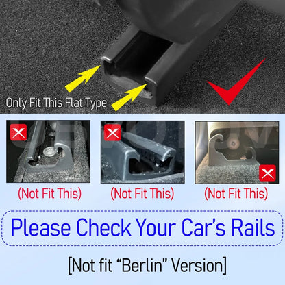 CHTNBO 4pcs Seat Rail Cover Protector For Tesla Model 3 Y Juniper Accessories 2026 -2021 Rear End Pieces Backseat Slide
