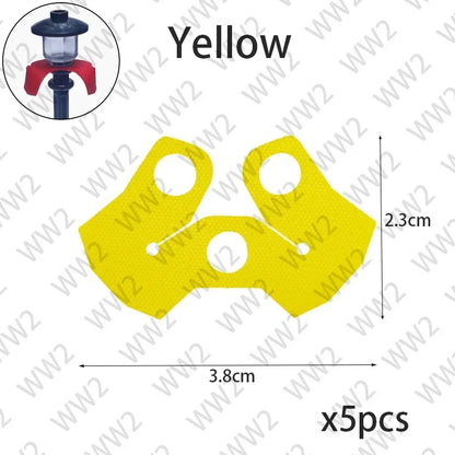 Brick Parts Headgear Clone Soldier Cape Lightsaber Flag Helmet Holes Plain Classic Piece Building Block Toy Accessory Bricklink