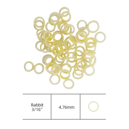 TJdent 5000Pcs/Box Dental Orthodontic Elastics Rubber Bands Zoo Pack Latex Braces Ligation Ring 3.5OZ Dentistry Material