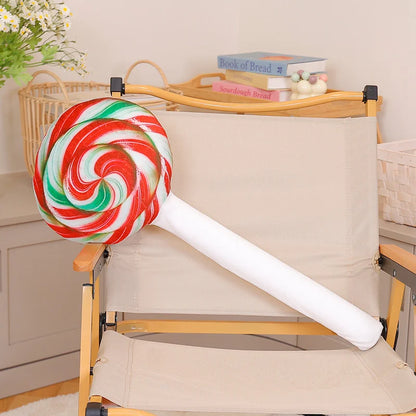 40/70CM New Funny Colour Lollipop Plush Toys Colorful Candy Plush Pillow Ball Toy Stuffed Soft Birthday Gifts Room Decoration