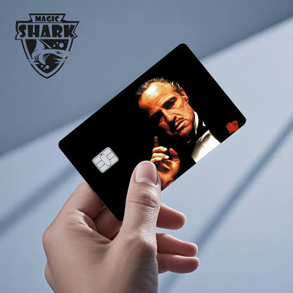 100% New Arrival Conch Money Bow Anime Speend or Save Meme Credit Card Film Debit Card Sticker Skin