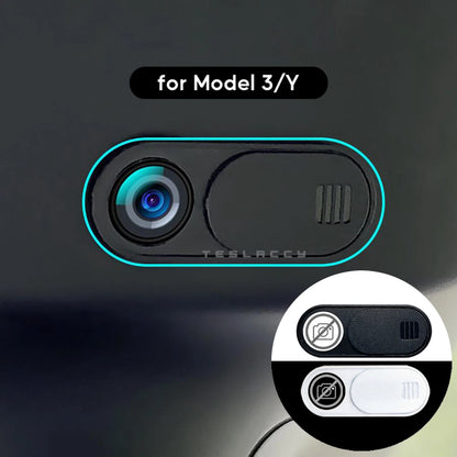 TESY Car Camera Cover For Tesla Model Y 3 Cybertruck All Webcam Slide Blocker Privacy Protector Compatible with PC Laptop