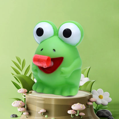 Fidget Decompression pinch toy Creative Frog Dinosaur Sticking Tongue Out Relieve Stress Children Fun Squeeze Interactive Toys