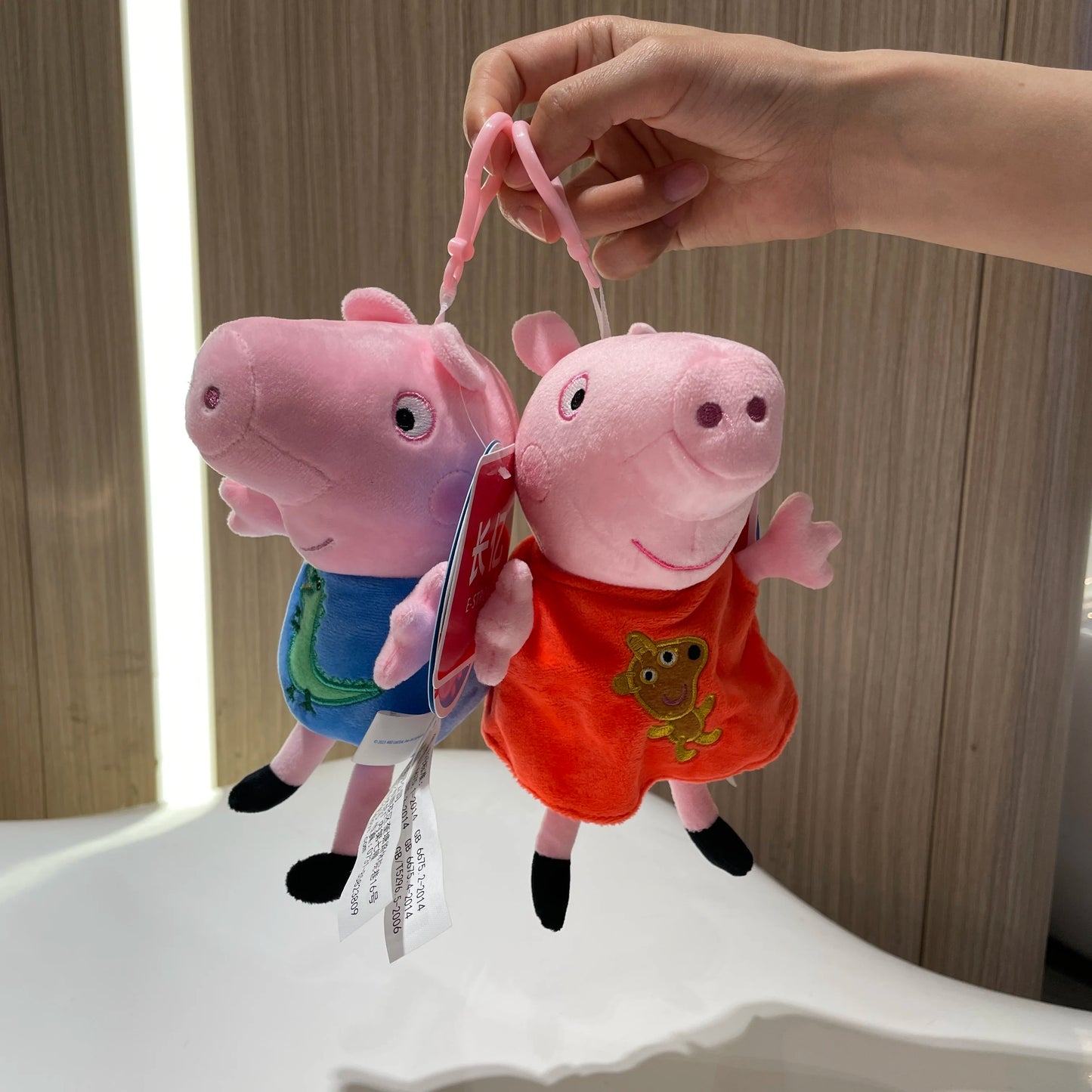 Genuine Peppa Pig Evie 12-19cm Evy Peppa George dinosaur Bear daddy mammy Boys Girls Birthday Gift Toys Christmas Doll Hot sale
