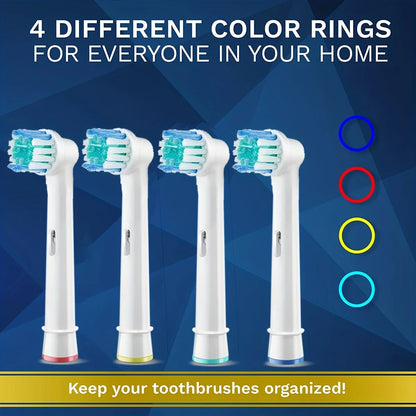 Compatible with Oral B Electric Toothbrush Head P2/4000/3757/D12/3766 Braun Replacement Head Universal