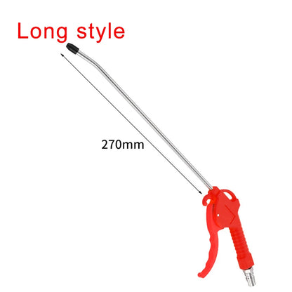 Air Blow Gun,High Flow Air Blower Gun for Compressor with Angled Bent Nozzle,Three Colors to Choose from,Short style