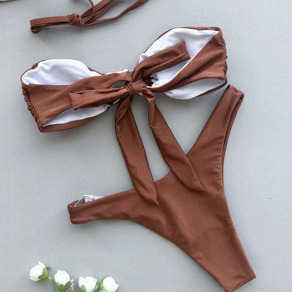 Summer Sexy Bikinis Swimsuits Women Swimwear Push Up Female Beach Swim Wear Bathing Suits Brazilian Bikini Set Pool Bather 2026