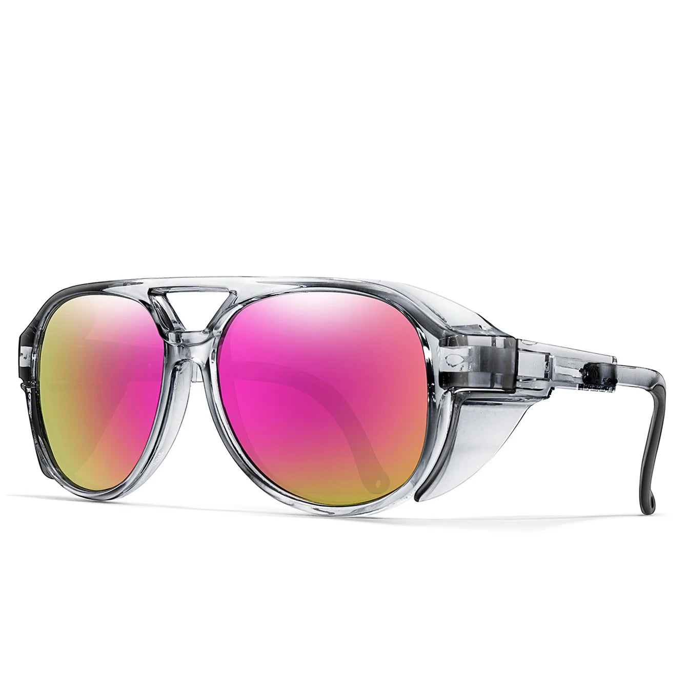 Vintage Unisex Sunglasses Road Bike Goggles Windproof Sport Glasses UV400 for Men Women Cycling Baseball Softball Punk Eyewear