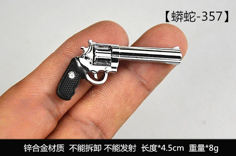 1/6 Scale Miniature Gun Plastic Rifle Set Assembly P92 M1911 98K MP5K Model Not Fired for 12" Action Figure Doll Accessories