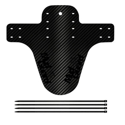 Carbon Pattern Bicycle Fender Portable Road Mountain Bike Mud Guard Bike Front Rear Wheel Mudguard Ultralight MTB Fender