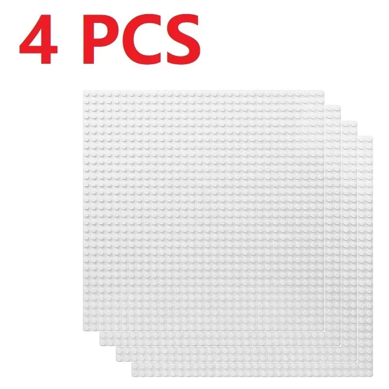 4PCS Classic Baseplates 32x32 16X32 Dots Building Blocks Bricks Base Plates DIY Plastic Board Blocks MOC City Construction Toys