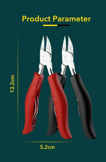Professional Ingrown Toenail Corrector Kit – Podiatry-Grade Nail Clippers, Cuticle Nippers & Paronychia Care Tools