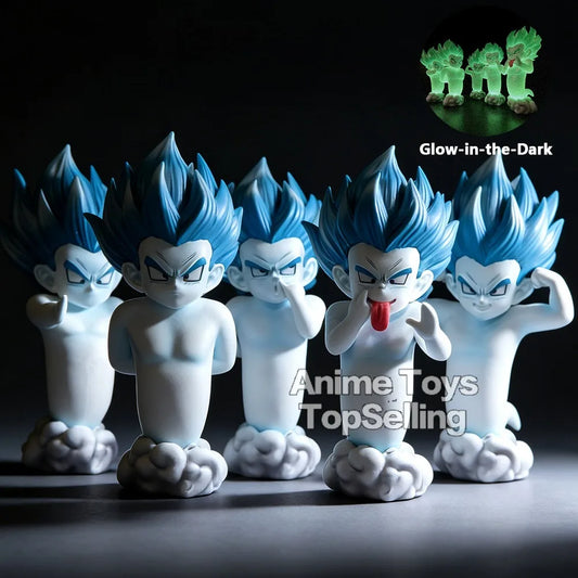 14.5cm Glow-in-the-Dark Anime Dragon Ball Z Figure Gotenks Noctilucent Ghost Action Figures Pvc Collection Model Toys Gifts