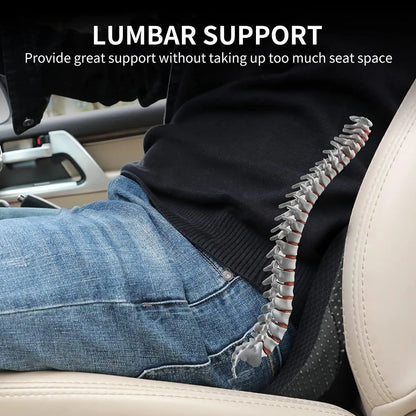 Multifunctional Car Seat Cushion Universal Memory Lumbar Pillow Support Driver Breathable Relief Comfort Chair Car Seat Pad