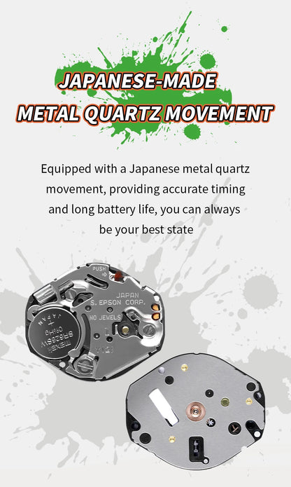 NAVIFORCE Top Luxury Brand Quartz Watch Men Silicone Strap Military Watches 30ATM Waterproof Wristwatch Relogio Masculino 2022