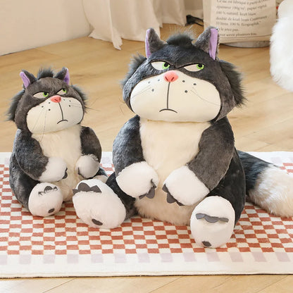 Kawaii  Lucifer Cat Plush Toys Princess Dream Stuffed Kitten Animals Dolls Funny Birthday Xmas Gifts for Girls Room Decoration