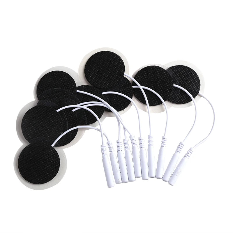 32mm Non-woven Fabric Electrode Pads Replacement For Tens EMS Nerve Muscle Stimulator Body Massager Patches