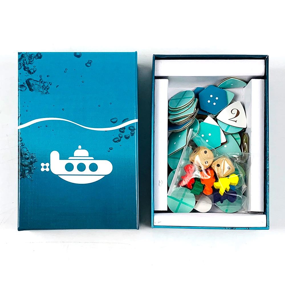 Card Game  Home Entertainment Kids Party Board Game Undersea Treasure Hunt Strategy Board Game, Halloween and Christmas Gifts