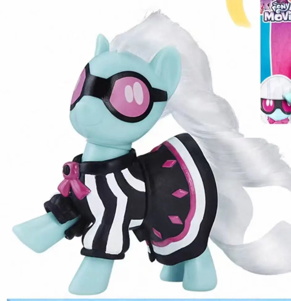 Original Hasbro My Little Pony Anime Figures Cute Twilight Sparkle Rainbow Fluttershy Pinkie Pie Rarity Collect Model Toy Gift