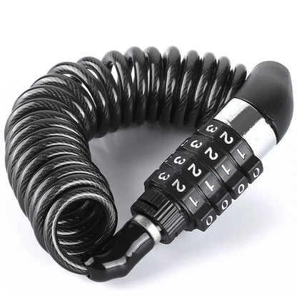 Bicycle Lock Steel Wire Chain Lock Mountain Bike Motorcycle Anti-theft Code Steel Wire Rope Lock Luggage Lock Helmet Lock