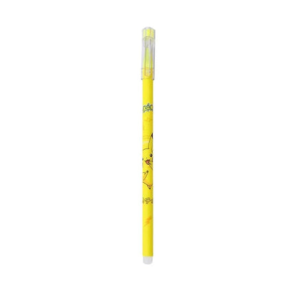 12Pcs Pokemon Pikachu Erasable Gel Pen Set, 0.5mm Cute Anime School Office Supplies for Kids Students Birthday Gifts