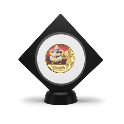 Dragon Ball Gold Plated Gold Coin Son Goku Vegeta Commemorative Coins Children Classic Anime Peripherals Collection Toy Souvenir