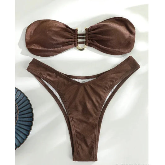 Sexy Bikinis 2026 Women's Swimwear Female Swimsuit For Swimming Wear Bathing Suits Brazilian Bikini Set Beachwear Pool Bather