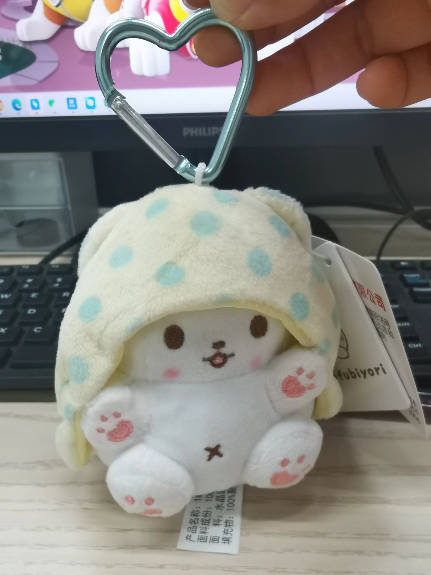 Genuine Sanrio Hangyodon Melody Kuromi Pendant Plush Toys Small Charms Sayuri Model Doll Stuffed Toys Girls Boys Birthday Gifts