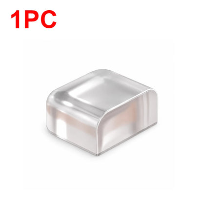 1-8Pcs Transparent Silicone Door Stopper No Drill Anti Bump Pad for Office Home Safety Protection Dodgers Door Stop