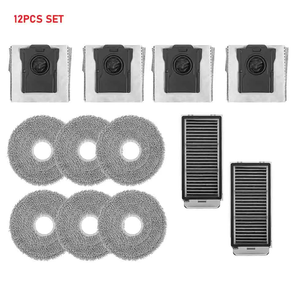 For Dreame Main Side Brush Hepa Filter Mop Rags Dust Bag X50 Pro/X50 Ultra/X50Master/L40S Pro Ultra/L50 Pro Ultra/MOVA V50 Ultra