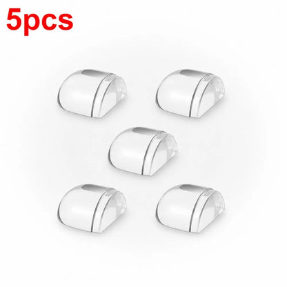 1-8Pcs Transparent Silicone Door Stopper No Drill Anti Bump Pad for Office Home Safety Protection Dodgers Door Stop