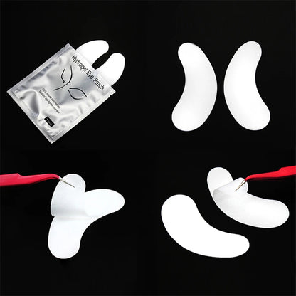 20/50/100pcs Eye Patches Eyelash Extension Under Eye Pads Makeup Eyelash Patches Tip Stickers Pads For Eyelash Extension Makeup