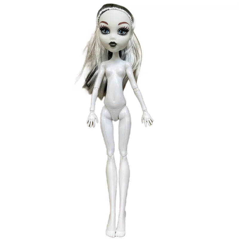 Multi-Joints Movable Doll Body Toy 23cm Doll Toy To Fit Many Heads White Green Brown Purple Monstering High Doll Body Cat heads