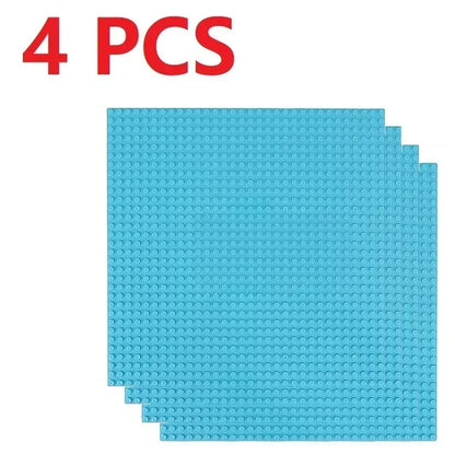 4PCS Classic Baseplates 32x32 16X32 Dots Building Blocks Bricks Base Plates DIY Plastic Board Blocks MOC City Construction Toys