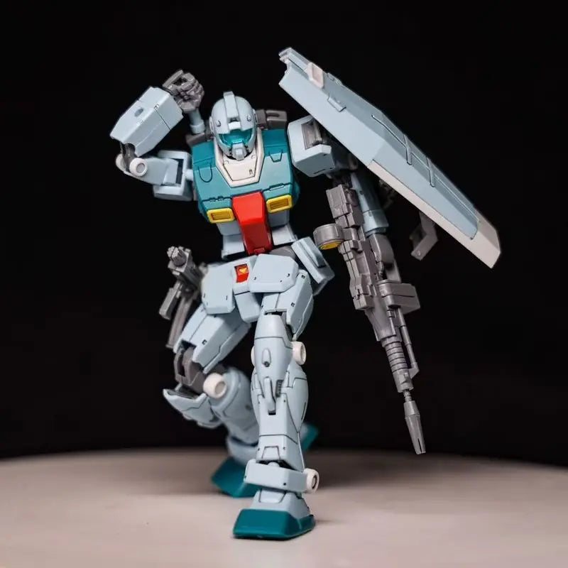 GK Cucuruz Doan's Island Gm Sleggar HG 1/144 Mecha Assembly Model Kit Action Figures Desktop Decoration Doll Boy Puzzle Toys