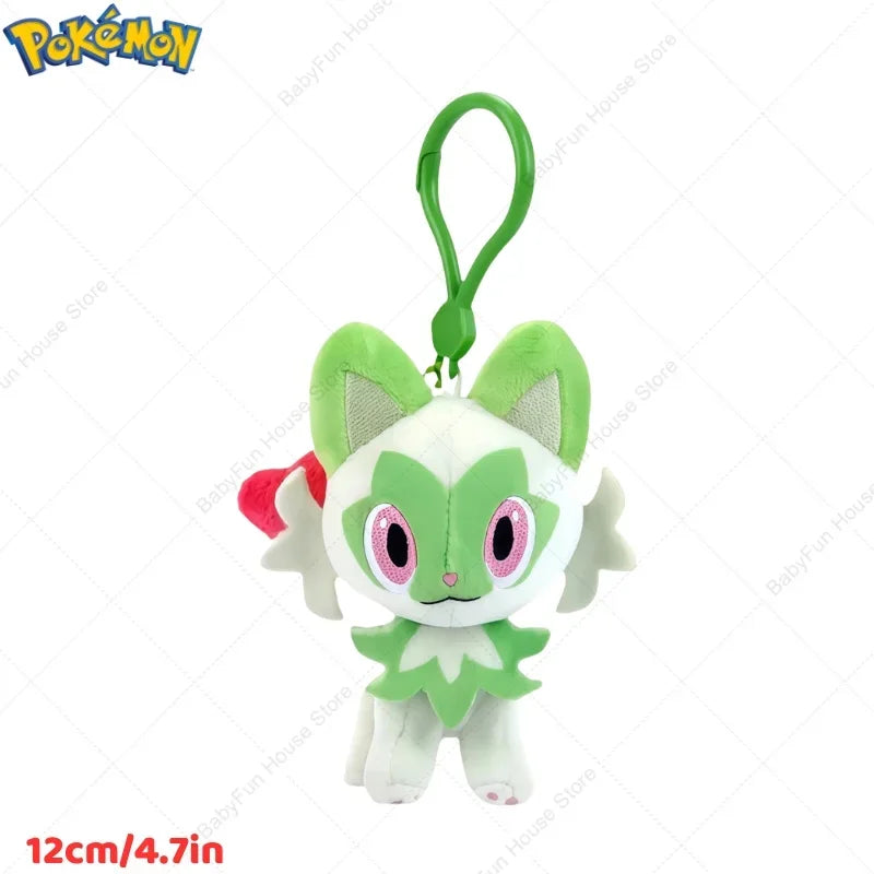 Original Pokemon Mimikyu Gengar Snorlax Umbreon Plush Toy Keychain Kawaii Espeon Jigglypuff Sprigatito Quaxly Peluche Dolls Gift