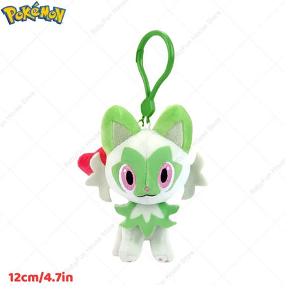 Original Pokemon Mimikyu Gengar Snorlax Umbreon Plush Toy Keychain Kawaii Espeon Jigglypuff Sprigatito Quaxly Peluche Dolls Gift