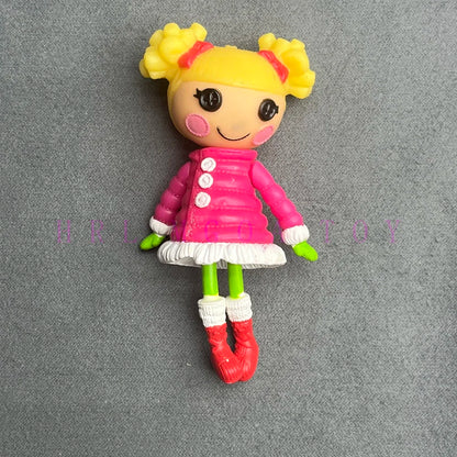 Original 8-10cm Can Choose Lalaloopsy Little Sister and Pet Dolls PVC Girls' Holiday Gift Collection Pvc Toys