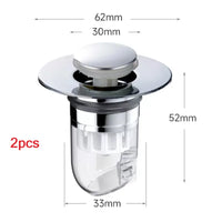 2pcs silver